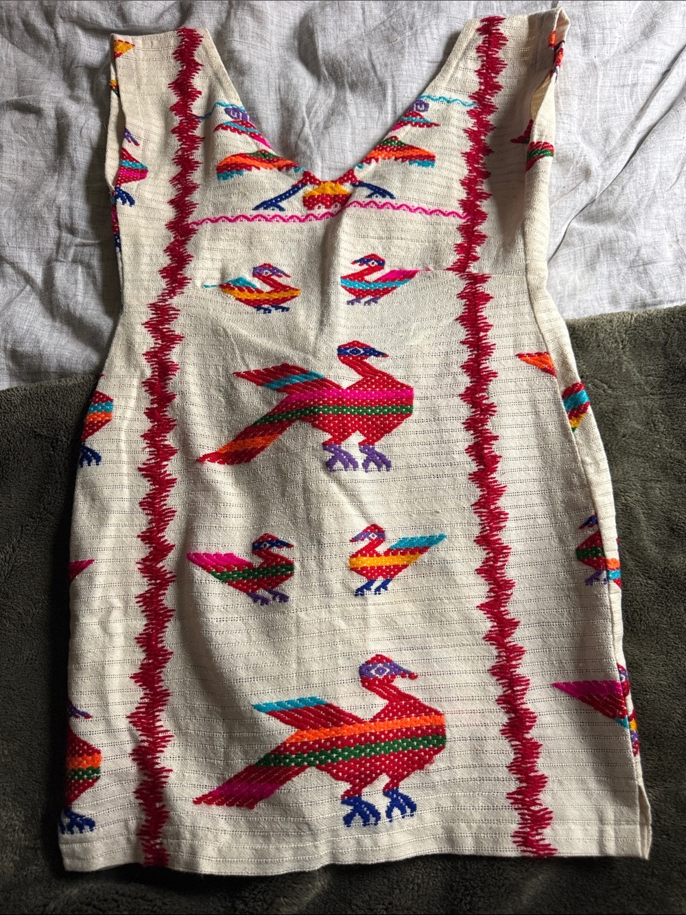 Santa Marguerite Cotton Mini Dress Size Medium
